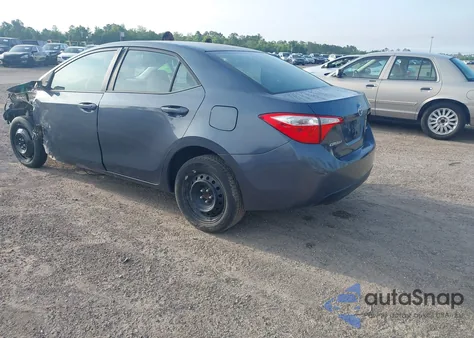 2015 Toyota Corolla Le from USA, damaged, VIN 5YFBURHE0FP283354
